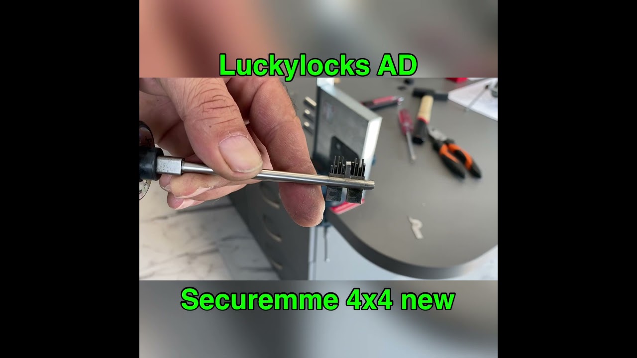 Unlock Securemme 4+4 new Securmap system.