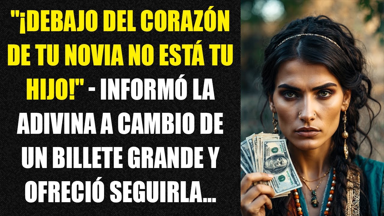 "¡Debajo del corazón de tu novia no está tu hijo!" — informó la adivina a cambio de un billete...