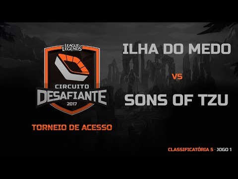 Ilha do Medo vs Sons of Tzu Gaming - Jogo 1 - CD2017 - Classificatória 5: Grande Final