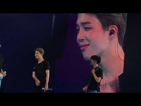 BTS @ Staples Center ending speeches and Answer: Love Myself