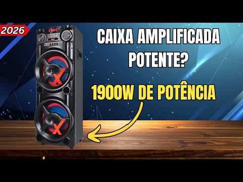 Amvox ACA 1900 New X Vale a Pena em 2026? Review Completo da CAIXA AMPLIFICADA AMVOX