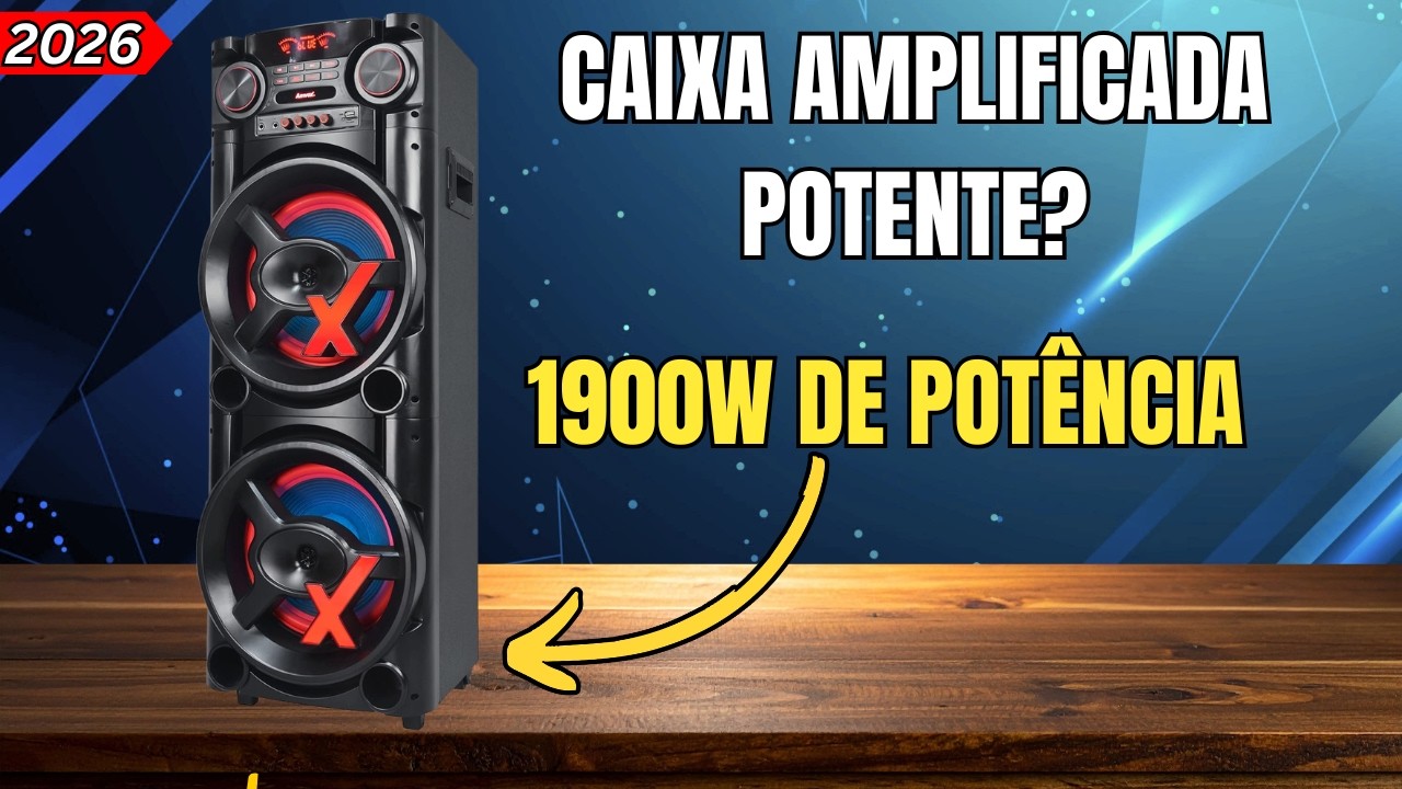 Amvox ACA 1900 New X Vale a Pena em 2026? Review Completo da CAIXA AMPLIFICADA AMVOX