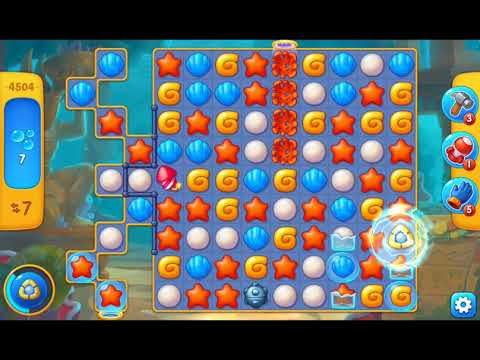 Fishdom 2021 - Level 4504   #Playrix #Fishdom #gaming