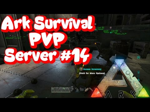 Ark Survival Evolved - PVP Server - Ep. #14 - Troodon Tame and Breed Attempt