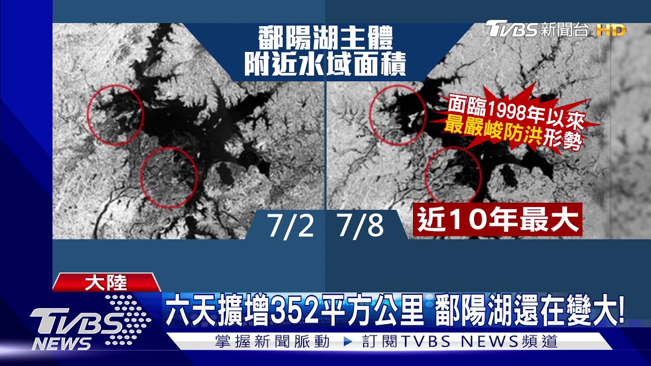 4層屋秒被沖垮! 鄱陽湖水位飆歷史新高