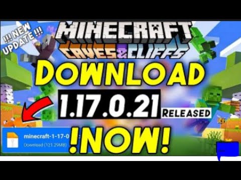 Download Minecraft 1.17 Cave Update for Pocket Edition | 1.17 Beta Android | P.E edition