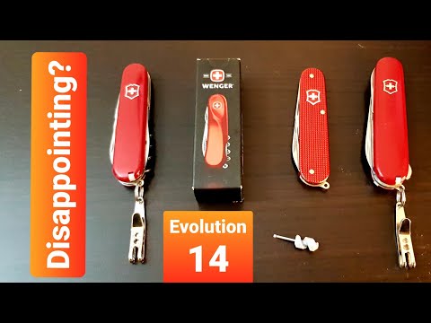 Victorinox/Wenger Evolution 14 vs. Compact, Cadet, Sportsman. My New EDC Knife?