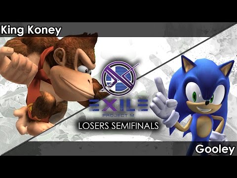Project M: SMT | King Koney (DK) V JOS | Gooley (Sonic) - Exile 75 Tournament SSBPM