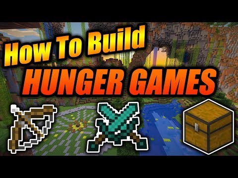 How To Build A Hunger Games Map In Minecraft! - Minecraft Xbox/PE/Java Simple & Easy Tutorial 2018