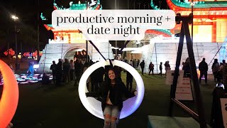 morning routine and date night || VLOGMAS DAY 7