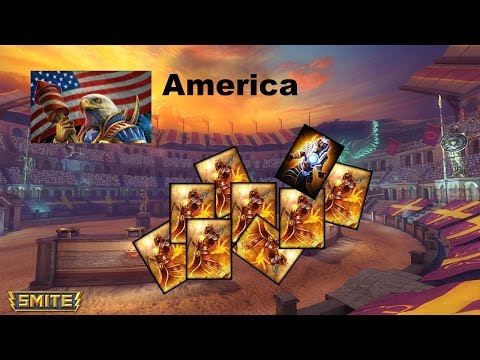 Smite-Ra-Arena 6:AMERICA TOO SRONG