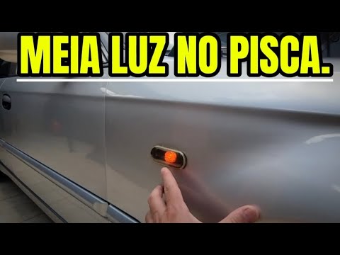 DICA RAPIDA,COMO FAZER INSTALAÇÃO DE MEIA LUZ NO PISCA DO CIVIC G6.