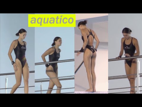 Diver Ana Carvajal San Miguel  (Spain) at LEN 2022 - 10m Preliminary, Final | Beautiful diving