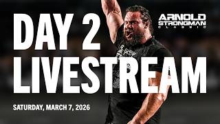 Full Saturday Live Stream | 2026 Arnold Strongman Classic