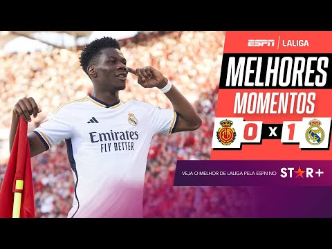 Gols e lances de Mallorca x Real Madrid