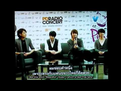 [Eng]CNBLUE Interview on Channel [V] Thailand