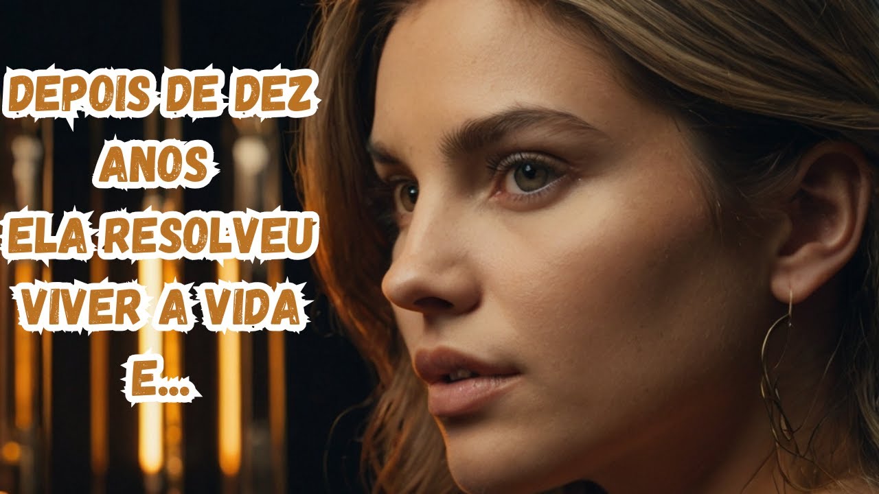 Depois de dez anos ela resolveu viver a vida e...