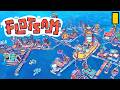 We All Live On A Yellow Boat Machine | Flotsam - Part 1 (Floating City Builder)