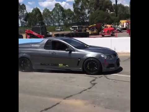 HSV VF Maloo Powercruise Pits Burnout