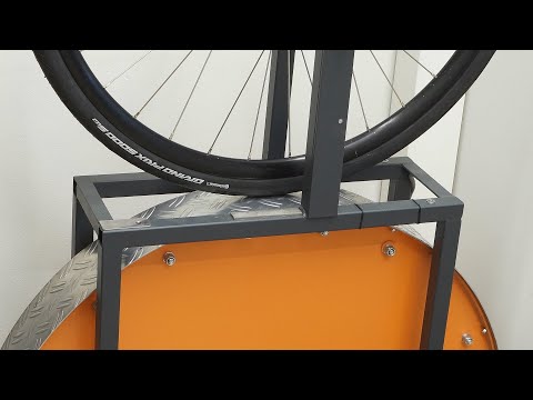 Continental Grand Prix 5000 S TR 30 mm Rolling Resistance Test (spin up video)