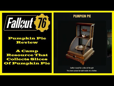 Fo76 Pumpkin Pie