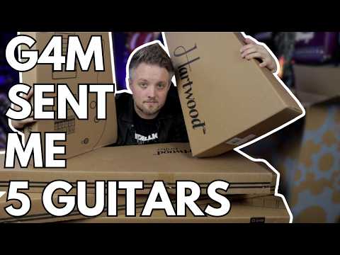 Unboxing 5 Guitars at Once – This Got Out of Hand!