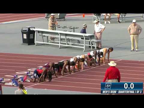 2025 NCAA WEST | 100m | 9.75w Jordan Anthony (wind 2.1)