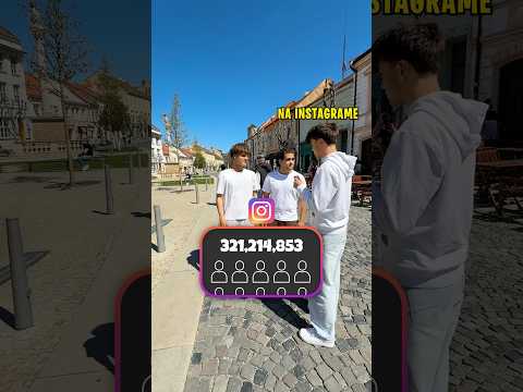 Uhádneš, kto má najviac FOLLOWEROV?🤔📈