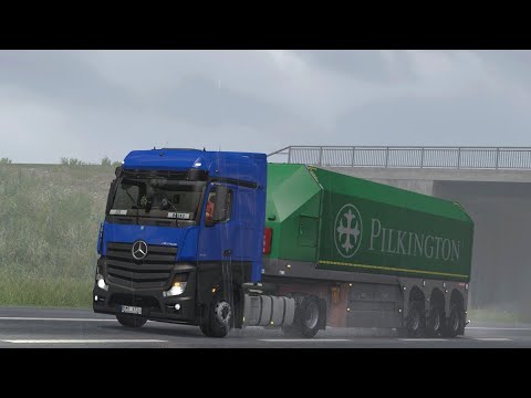 ETS2 Mercedes Actros MP4 1845 Berlin - Erfurth