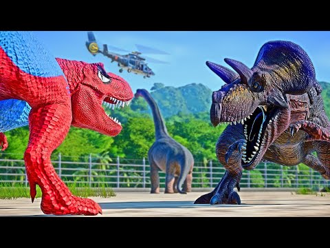 Spider-Man vs The Ruthless Ultimasaurus 🌍 JURASSIC WORLD EVOLUTION