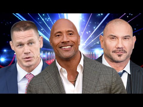 WWE2K - DWANYE JOHNSON, JOHN CENA or DAVE BAUTISTA? Which WWE HOLLYWOOD STAR Wins?! - SCF