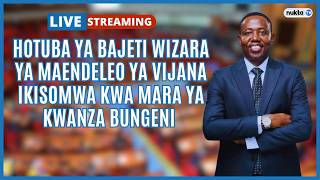 🔴LIVE: NANAUKA AKIWASILISHA BAJETI YA WIZARA YA VIJANA KWA MARA YA KWAZA