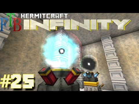 Minecraft Mods - FTB Infinity Ep. 25 - Bigger Better Nodes !!! ( HermitCraft Modded Minecraft )