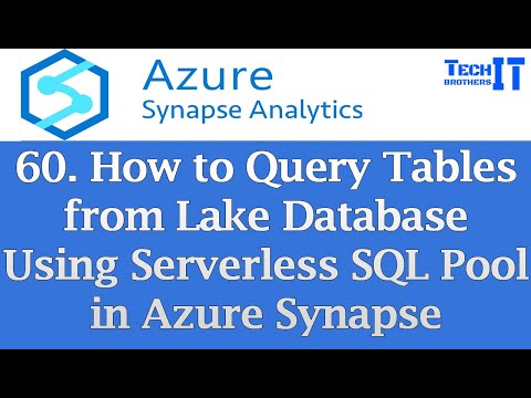 Query Lake Database using Azure Synapse Serverless SQL Pool