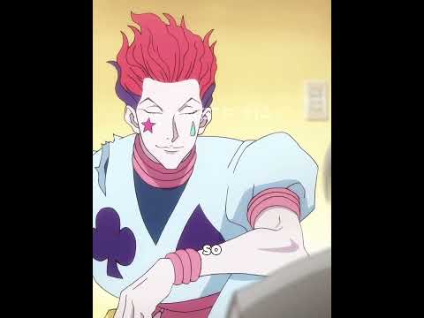 Hisoka Hints at Fighting Netero During the Hunter Exam Interview! 💀😭 #shorts #anime