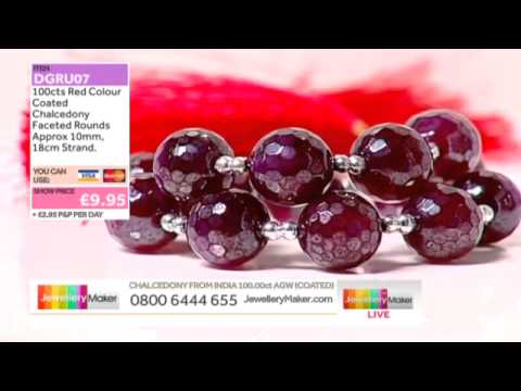'How to Make Beaded Jewellery': JewelleryMaker LIVE 19/03/2014