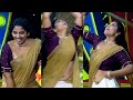 Anshitha Anji Lowwaist Saree Navel Look Serial Actress Malayalam Tamil Actress