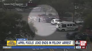 Florida man impersonates police officer as 'April Fools' joke