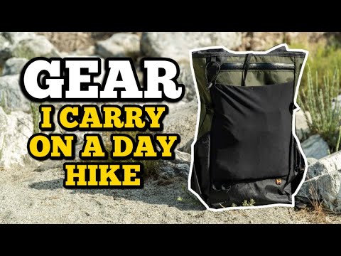 GEAR I Carry on a Day Hike | What to Bring on a DAY HIKE | Hiking Gear List | 4K