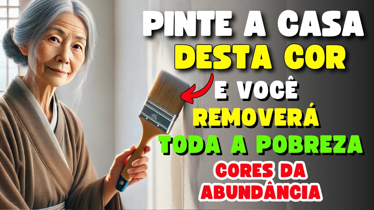 PINTE a casa dessa COR para ATRAIR DINHEIRO e evitar a POBREZA | Ensinamentos Budistas