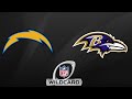 Chargers vs Ravens Highlights| NFL Wild Card Playoff Highlights|