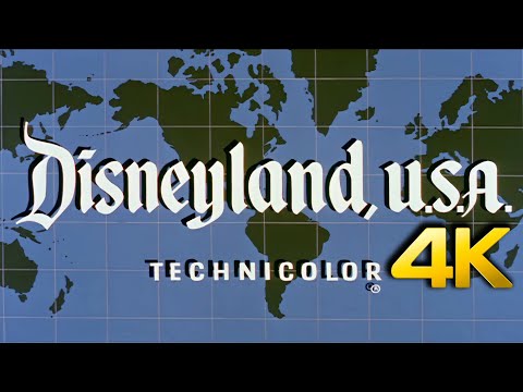 People and Places: Disneyland, U.S.A (1956) - Upscaled to 4K using A.I.