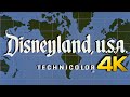 Disneyland U S A 1956 People Places 4K AI Upscale Walt Disney Documentary