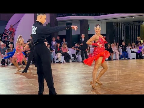 Kipras Kura & Elze Gintvile Valiunaite (LIT) European Championship Youth Latin 2024 [Chacha] Bremen