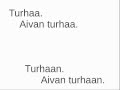 Joel Hallikainen - Turhaa 