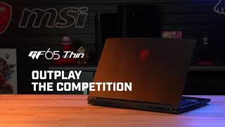 Video 1 of Product MSI GF65 Thin / GF63 Thin Gaming Laptop (10th-Gen Intel)