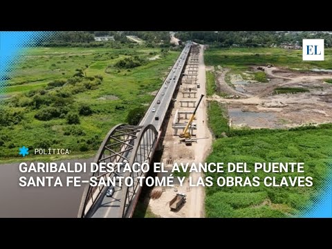 Confirman continuidad del puente Santa Fe–Santo Tomé y nuevos proyectos estratégicos