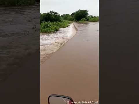 Chuvas no Nordeste: Barragem do Sítio Batedor - Barro/CE - Imagens barroordinarioo