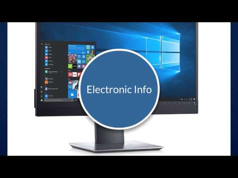 Monitorius Dell P2418HZM video