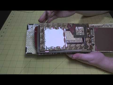 Scrapbook Mini Album: "World's Best Dad", Part Five